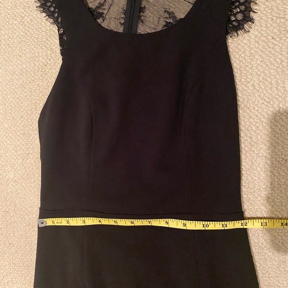 Lulus black mini dress with lace back - Picture 5 of 6